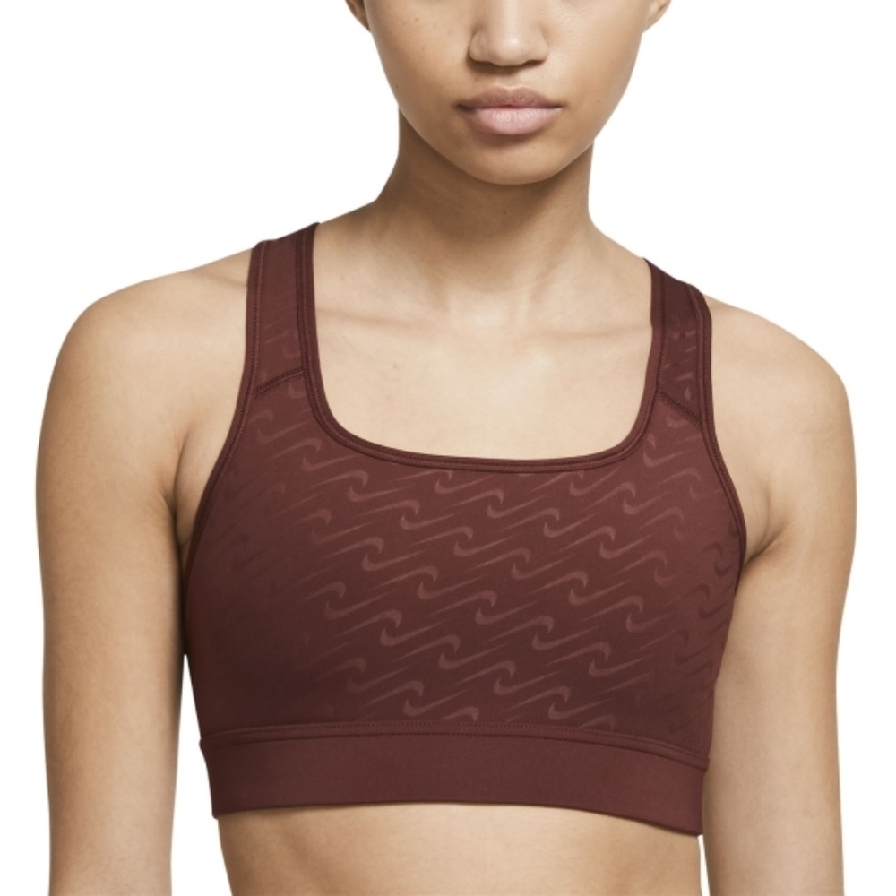 Sz 2X Brown Eclipse Nike Dri-Fit Racerback Sport Bra